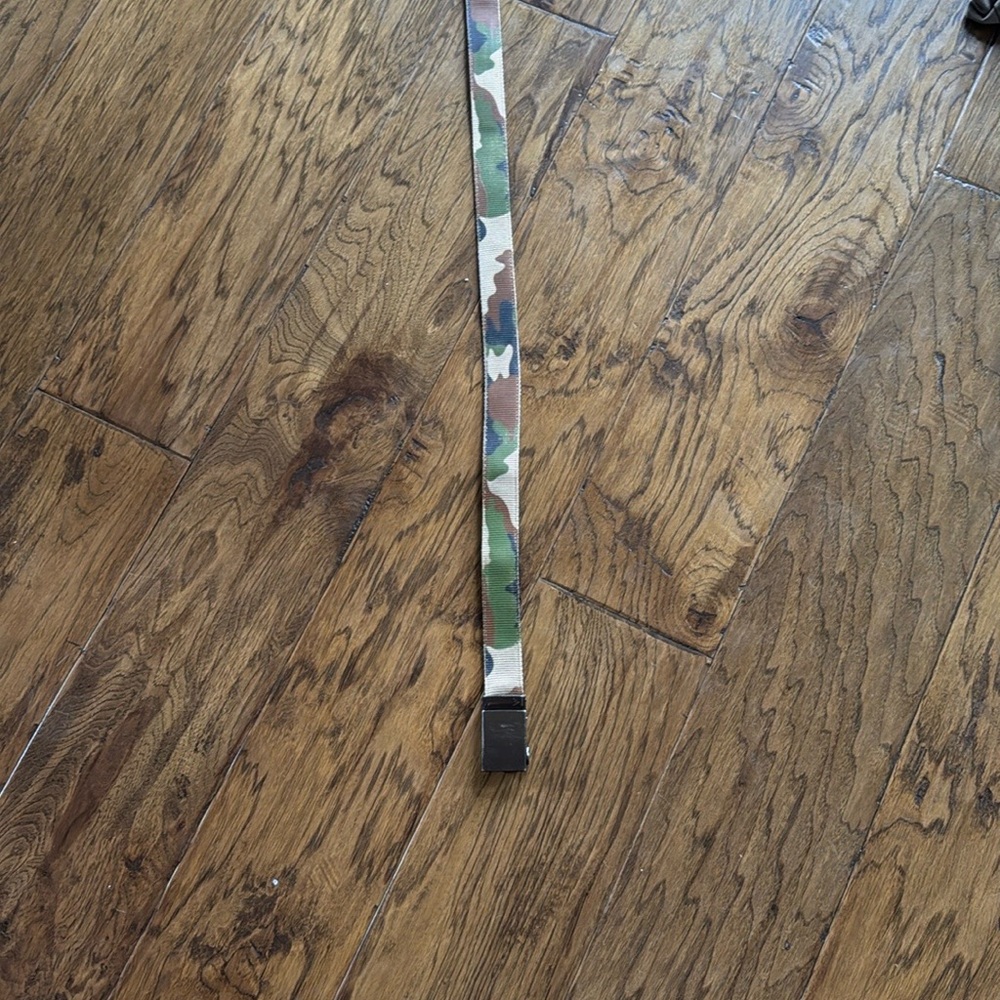 Camouflage Canvas Belt